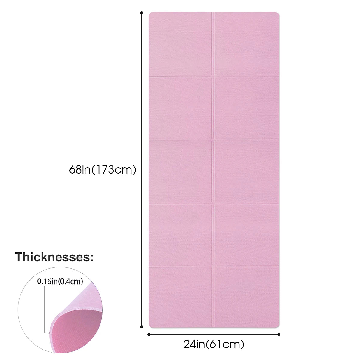 4MM Thick EVA Yoga Mats