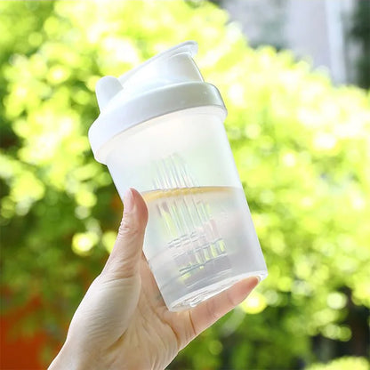 400ML Portable Protein Powder Shaker Bottle