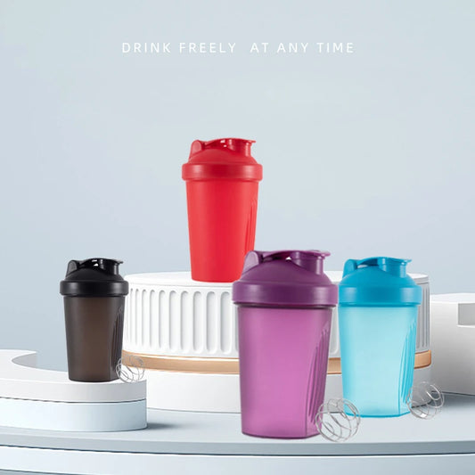 400ML Portable Protein Powder Shaker Bottle